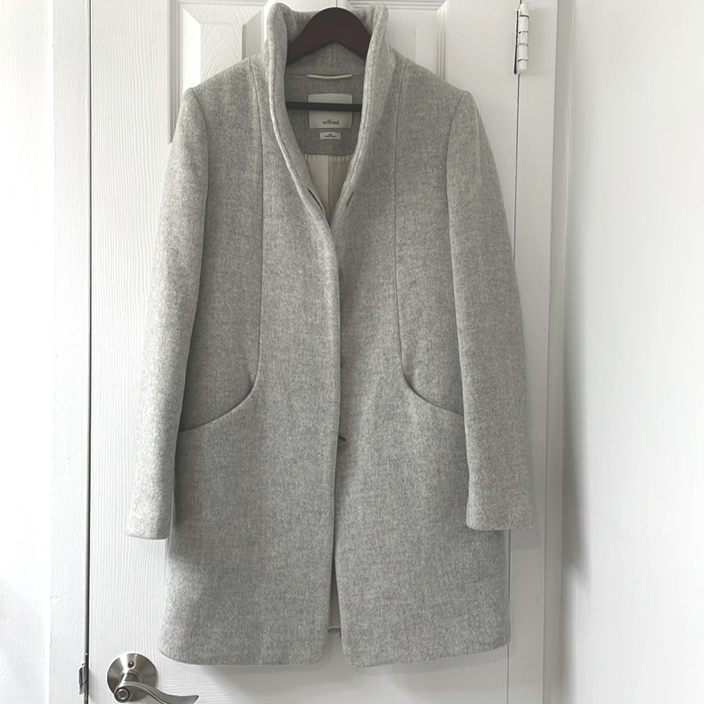 Aritzia Wilfred Cocoon Coat XXS